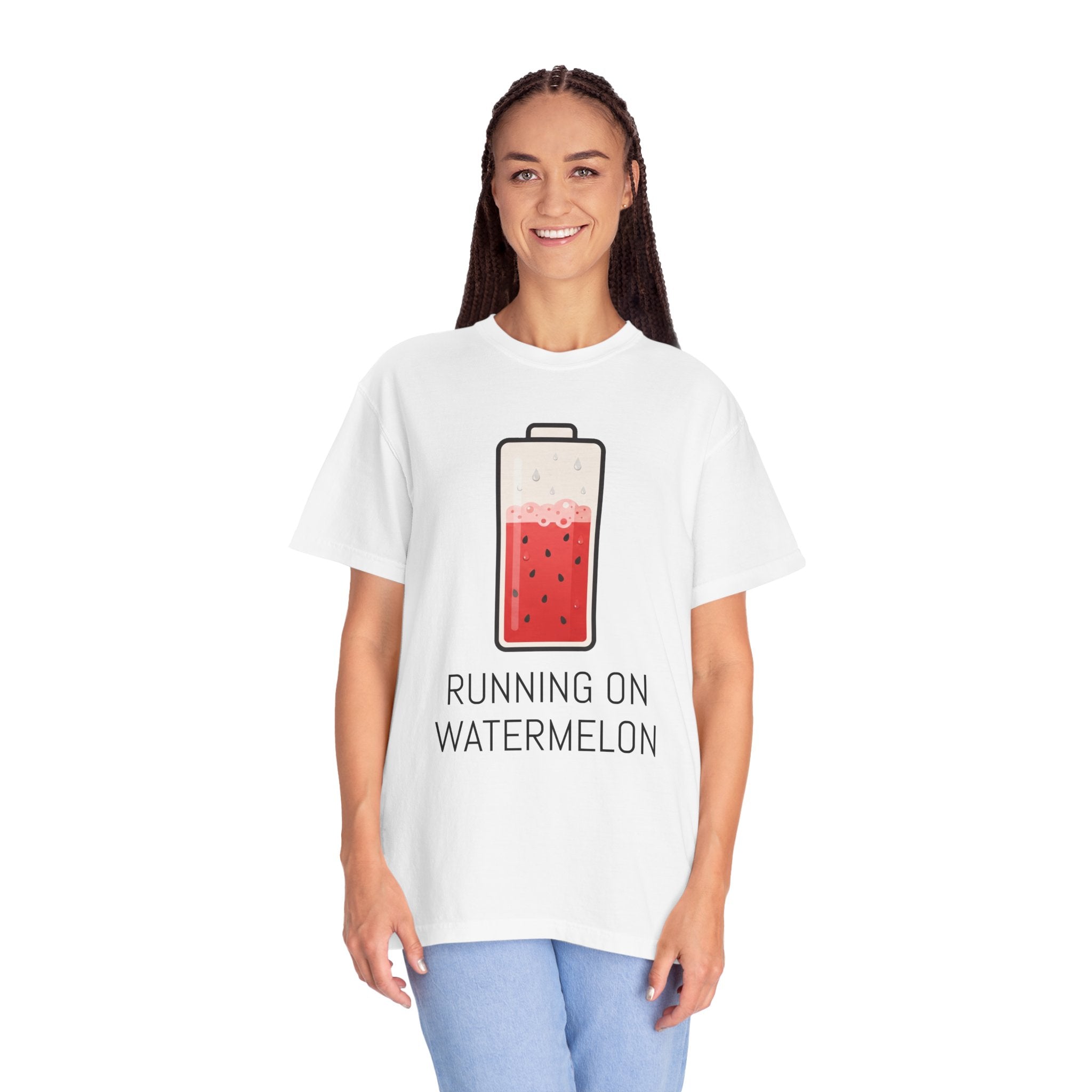 Running on Watermelon T-Shirt