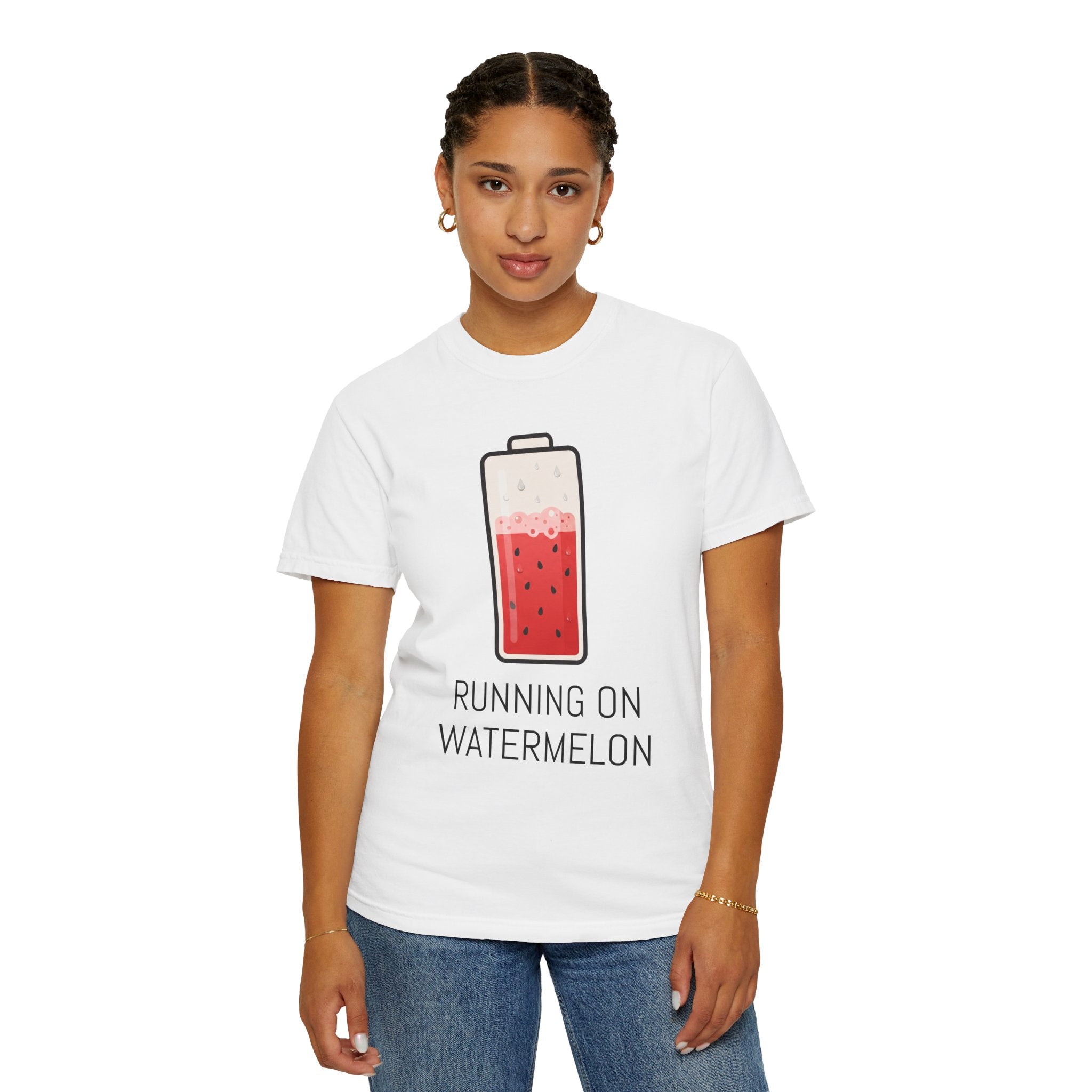 Running on Watermelon T-Shirt
