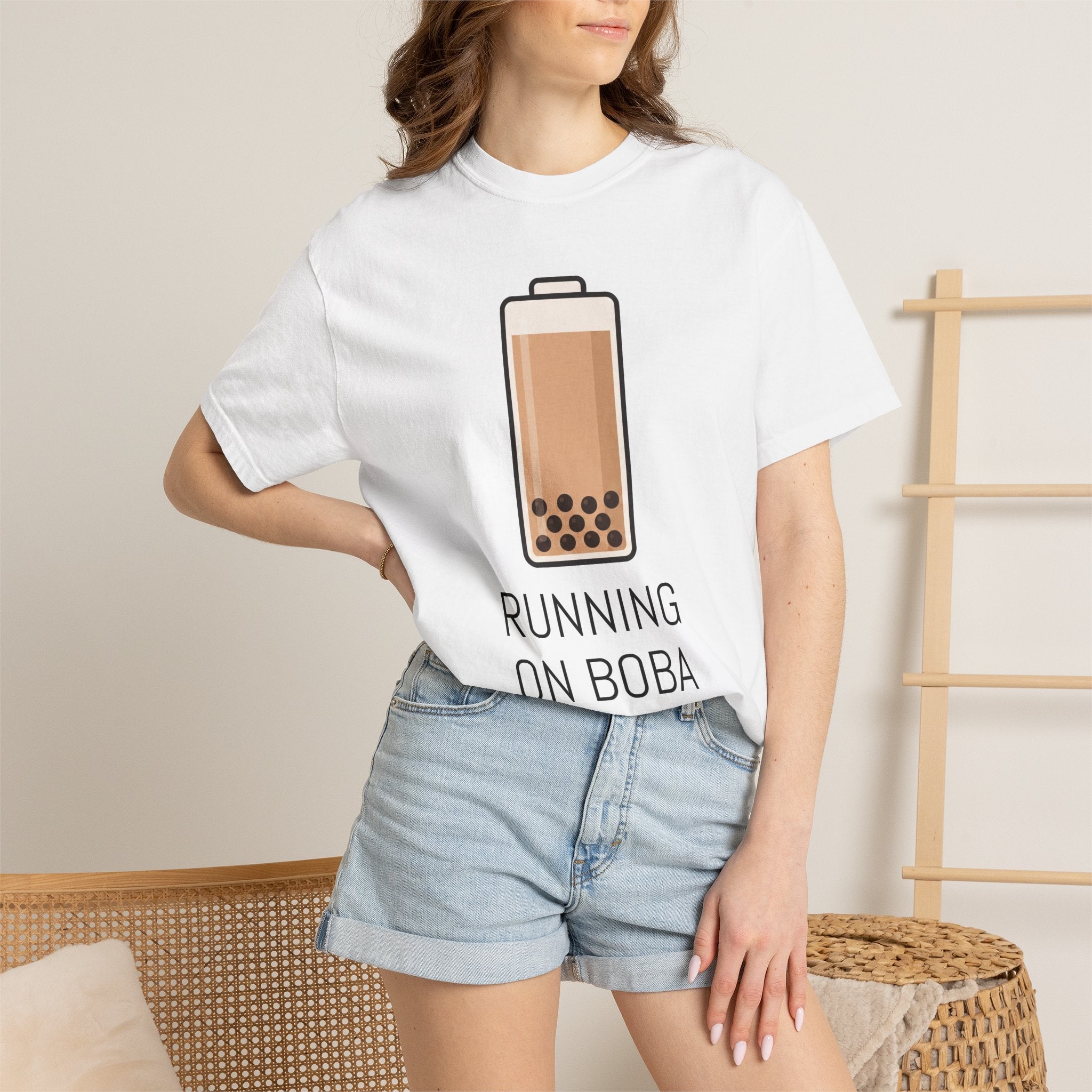 Running on Boba T-Shirt