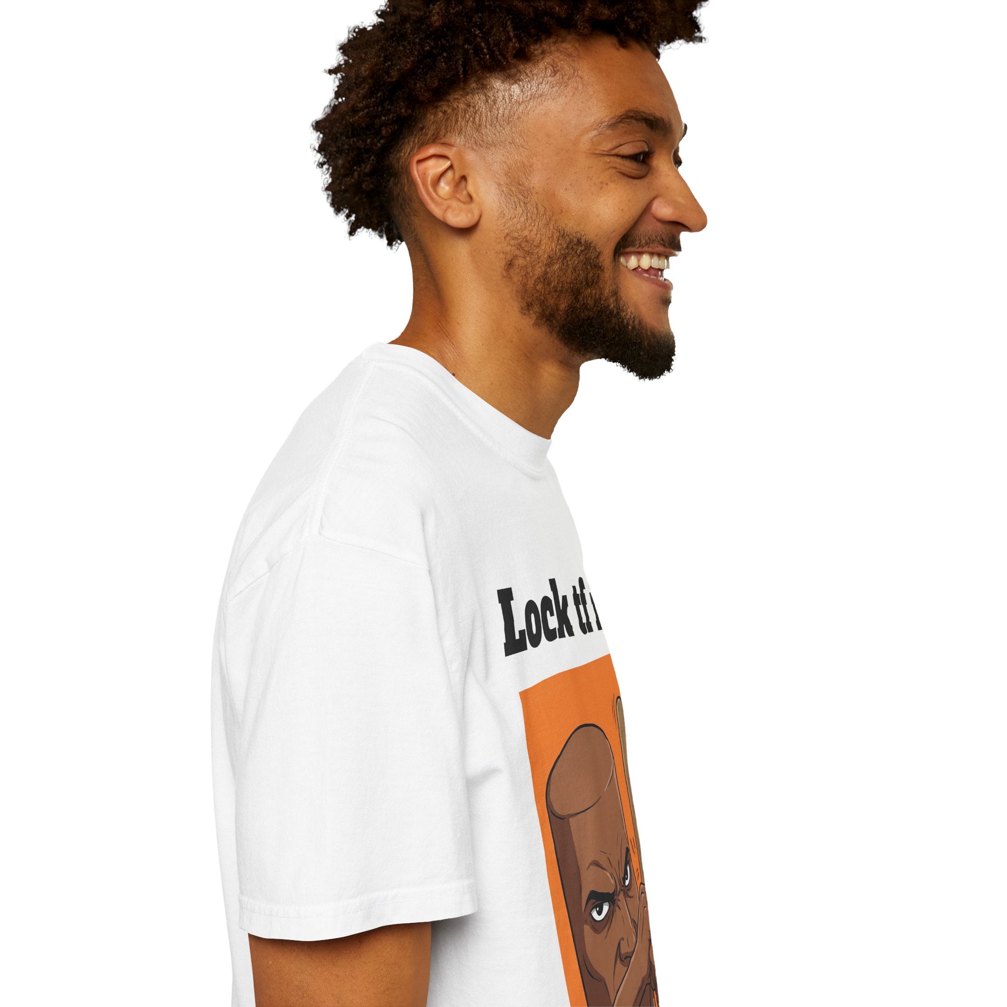 Lock tf in. Graphic T-Shirt — Triple T Illustration